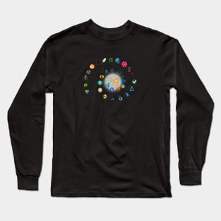 Eat Sleep When Crypto Repeat Cryptocurrency Blockchain Long Sleeve T-Shirt